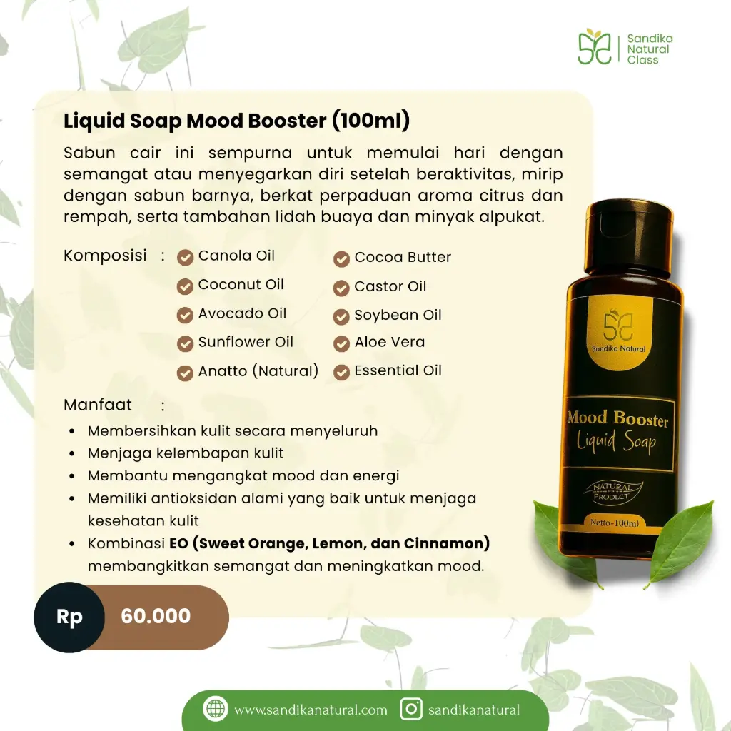 Liquid Soap Mood Booster (100ml)