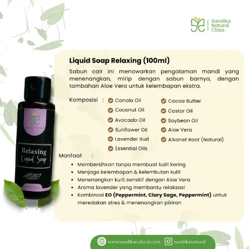 Liquid Soap Relaxing (100ml)